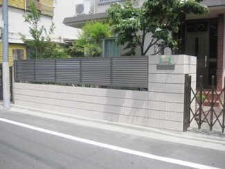 After:ブロック塀画像