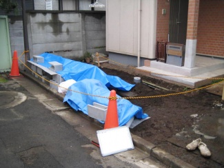 Before:フェンス・ブロック塀設置画像